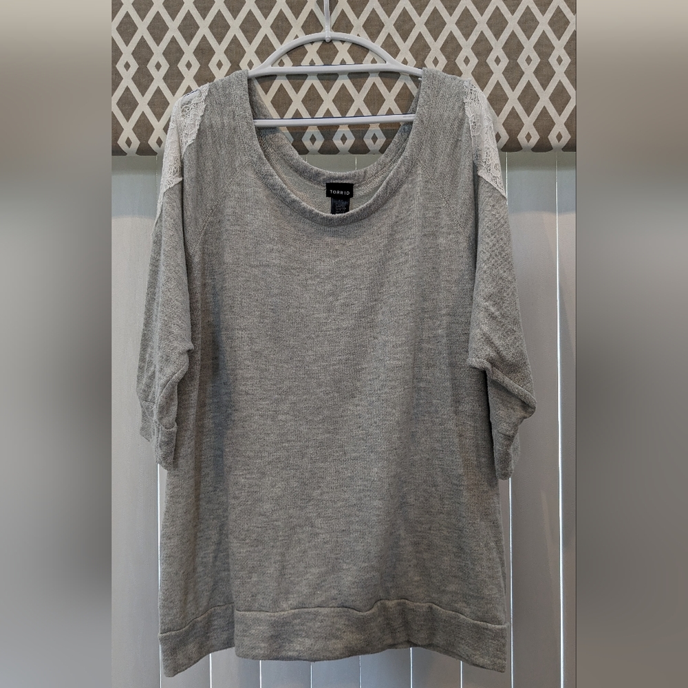 Torrid Lace Lightweight Sweater